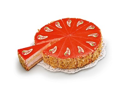 Erdbeer-Quark-Torte 12er CH 1x1400g