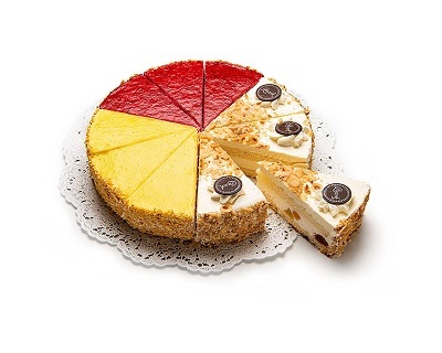 Quarktorte gemischt 10 Stück CH 1x1200g