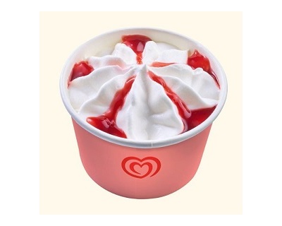 Vanille Himbeer Becher 20 x 120 ml Lusso