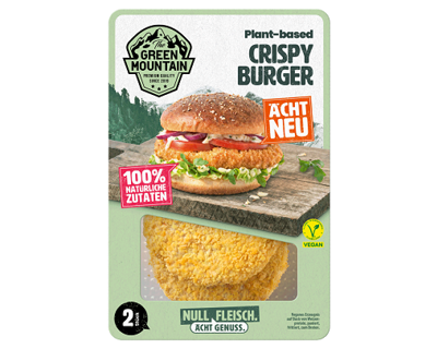 Green Mountain Crispy Burger 2 x 1.62 kg