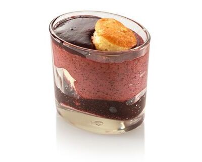 Blaubeer-Muffin im Glas 30x80ml