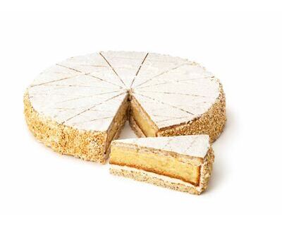 Zuger Kirschtorte CH angeritzt 12 Port.