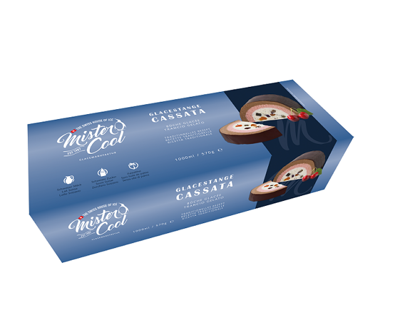 Glacestange Cassata 4 x 1 lt Mr. Cool