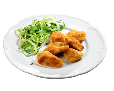 Chicken Nuggets ca.25g,vorfritt. 2x2.5kg