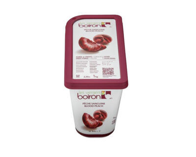 Pfirsichfruchtmark rot 1kg Boiron