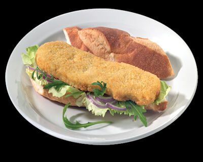 Poulet Sandwich Schnitzel pan.50x100g BR