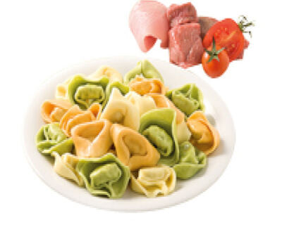 Tortelloni Tricolore Fleisch CH 2x2kg