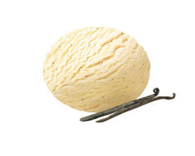 Vanille Rahmglace mit Bourbon CH 4 lt