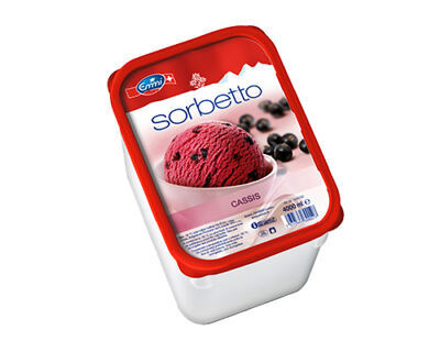 Sorbetto Cassis 4lt