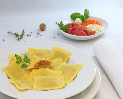 Ravioli Fleisch 2 x 2 kg Hilcona