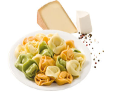 Tortelloni Tricolore Formaggio CH 2x2kg