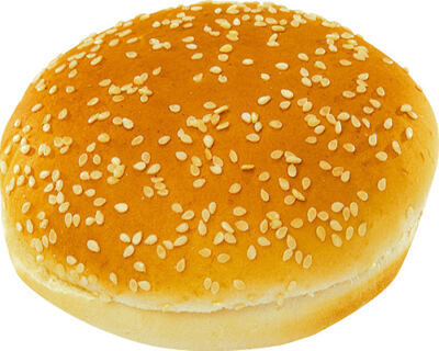 Maxi Bun Sesam vegan 24Stk.à 83g 12.5 cm