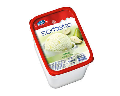 Sorbetto Birne 4lt