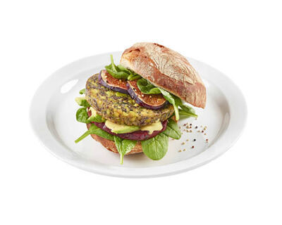 Edamame Quinoa Burger vegan 5x1kg 95g
