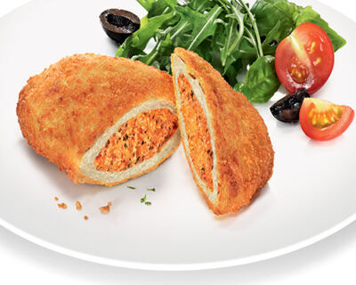 Vegi Schnitzel Käse/Tomaten 100g 5x1kg