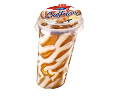 Pierrot SoftIce Vanille/Caramel 10x170ml